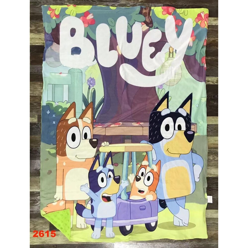 Bluey Kids Minky Blanket